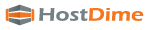 HostDime logo identity 